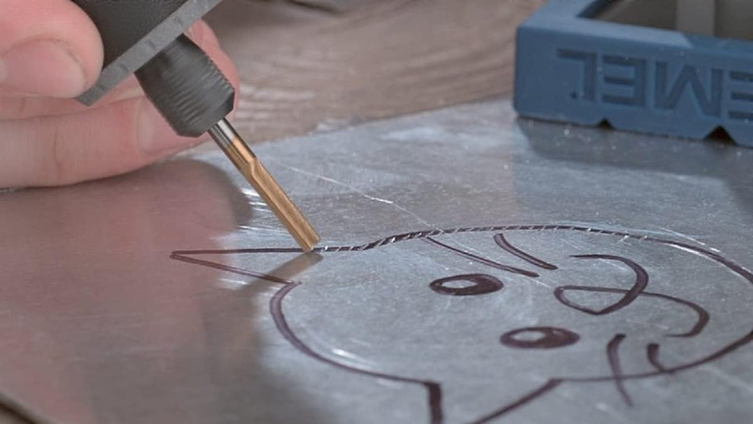 Dremel MAX Wolframkarbid-Hochgeschwindigkeits-Fräsmesser (9901DM) Hochgeschwindigkeits-Fräsmesser mi