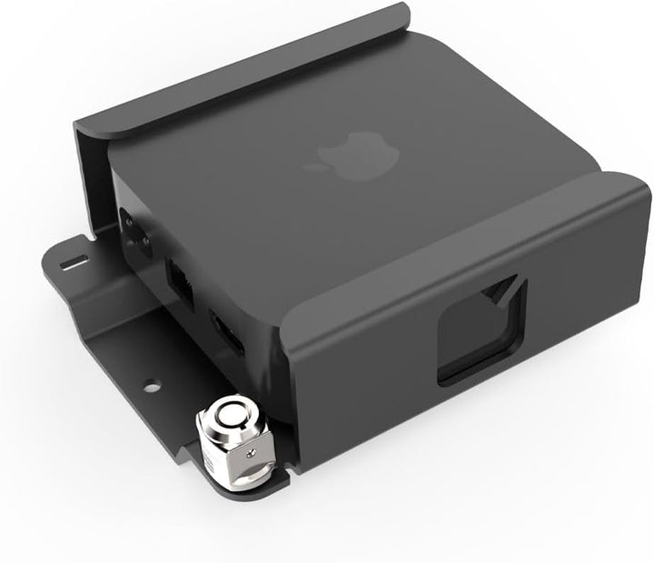 Inklusive Sicherheitshalterung für Apple TV mit Verriegelungskopf