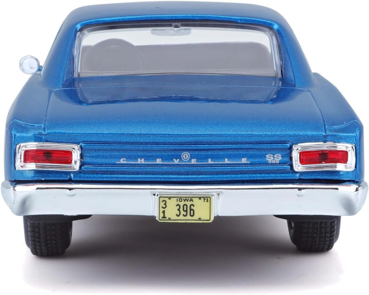 Bburago Maisto France Chevrolet SS 396 1966 Massstab 1:24 Farbe M31960 zufällig