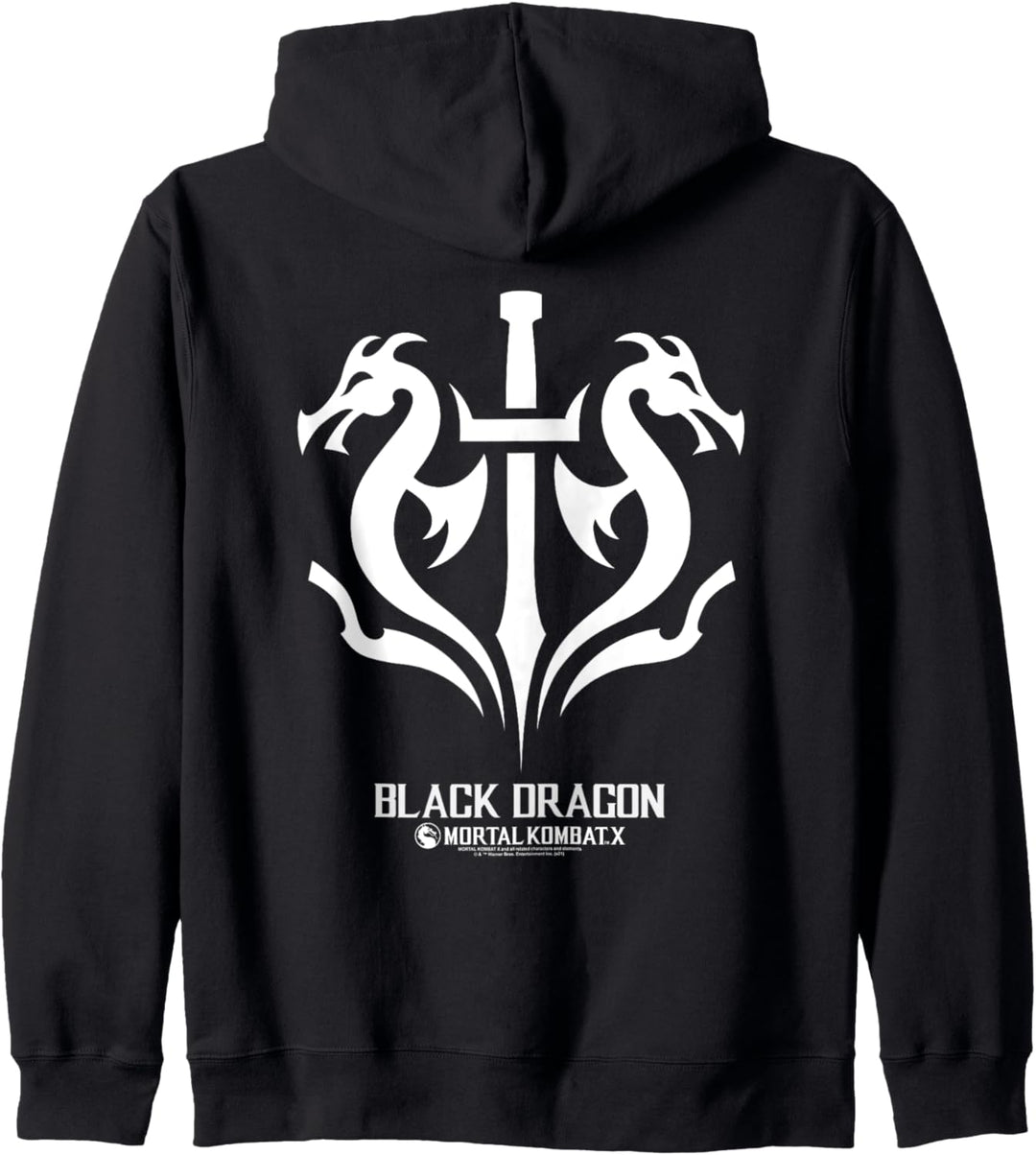 Mortal Kombat X Black Dragon Kapuzenjacke