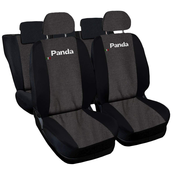 Auto Accessori Lupex - Kompatible Autositzbezüge für Panda zweite 169 und dritte 319 Reihe, Jeans sc