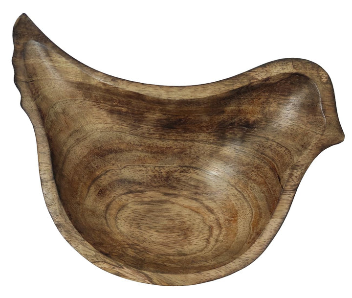 Purpledip en bois Plateau de service/Plateau 'Sparrow on my Table': Petite assiette pour snacks, coo