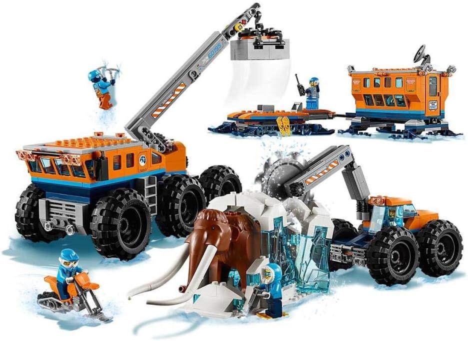 LEGO 60195 City Arctic Expedition Mobile Arktis-Forschungsstation Single, Single
