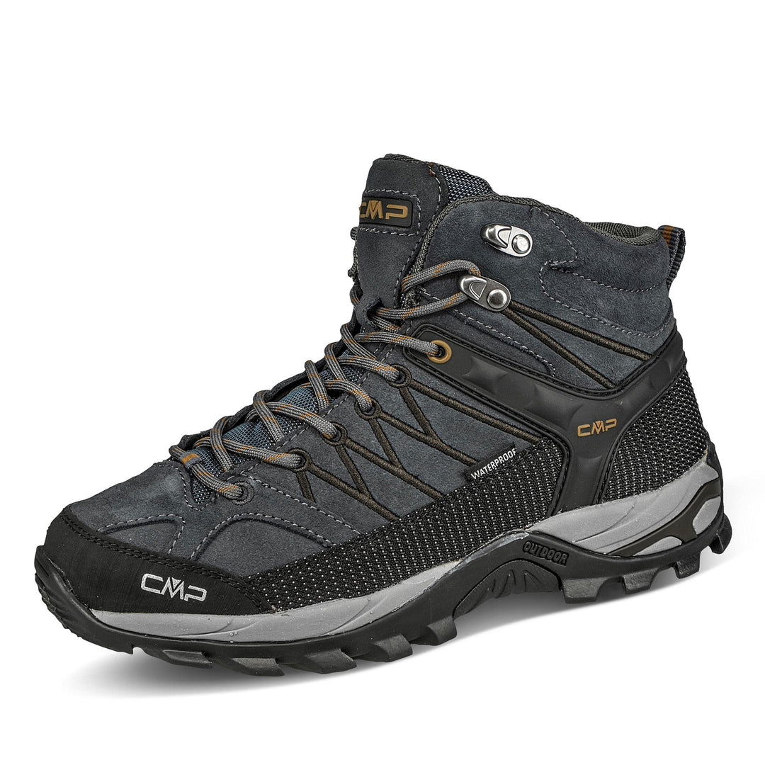 CMP Herren Rigel Mid Shoe Wp Trekking-& Wanderstiefel 39 EU Antracite Arabica, 39 EU Antracite Arabi