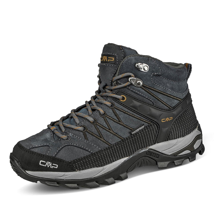 CMP Herren Rigel Mid Shoe Wp Trekking-& Wanderstiefel 39 EU Antracite Arabica, 39 EU Antracite Arabi