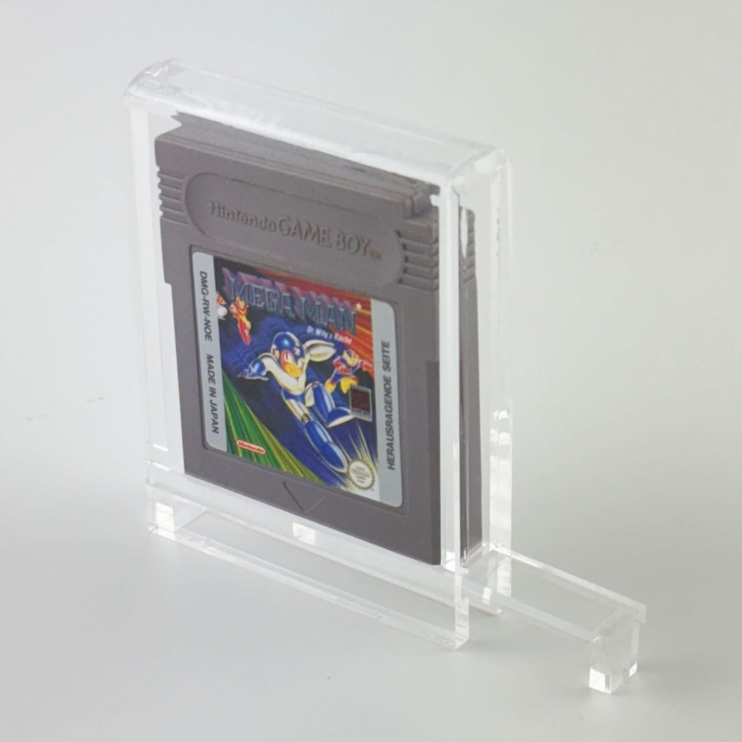 RESET RETRO Acryl Case Schutzboxpassend für Game Boy Spiele Modul Schutzhülle