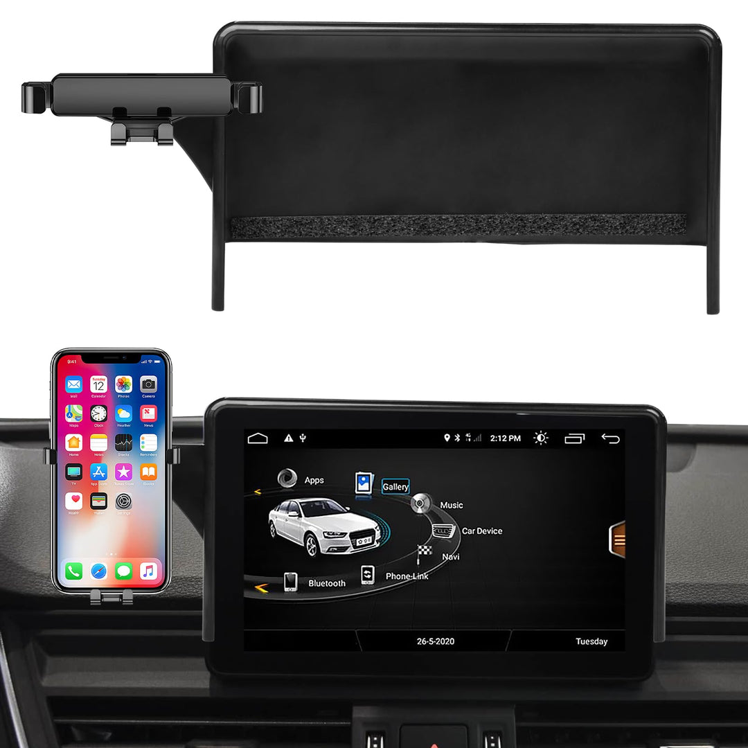 TTCR-II 7-inch Kompatibel mit Audi A4 B9 Q5 FY Handyhalterung, Brauch Passt Basis für A4 B9(2017-201