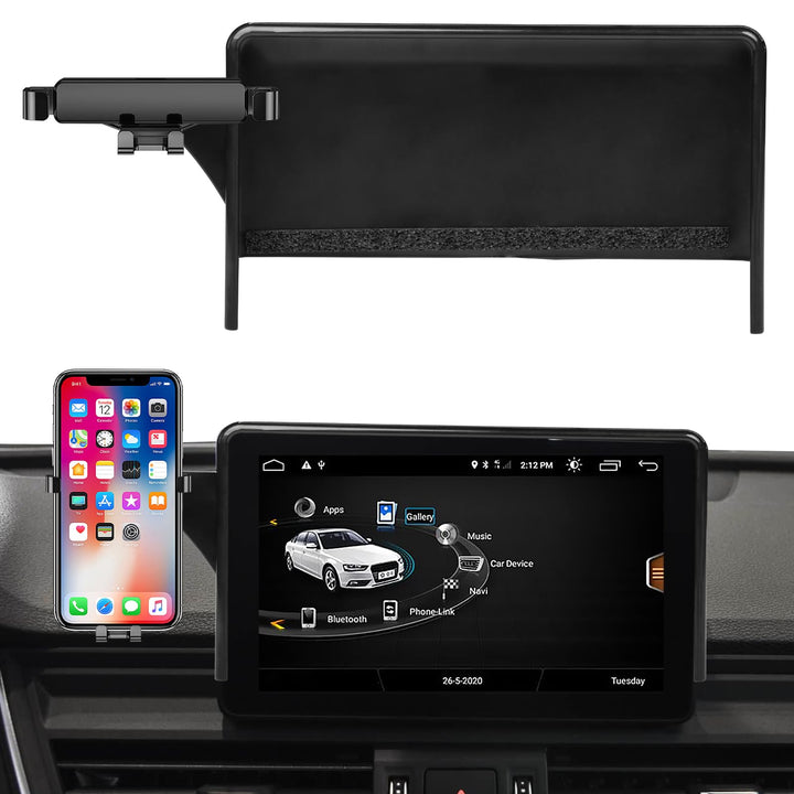 TTCR-II 7-inch Kompatibel mit Audi A4 B9 Q5 FY Handyhalterung, Brauch Passt Basis für A4 B9(2017-201