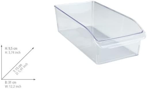 WENKO Kühlschrank-Mod. Organizer 3er Set Aufbewahrungsboxen für Kühlschrank und Vorratsschrank leben