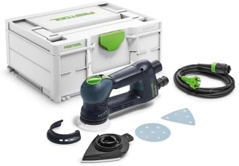 Festool Getriebe-Exzenterschleifer RO 90 DX FEQ-Plus ROTEX (mit FastFix Schleifteller, Schleifschuh,