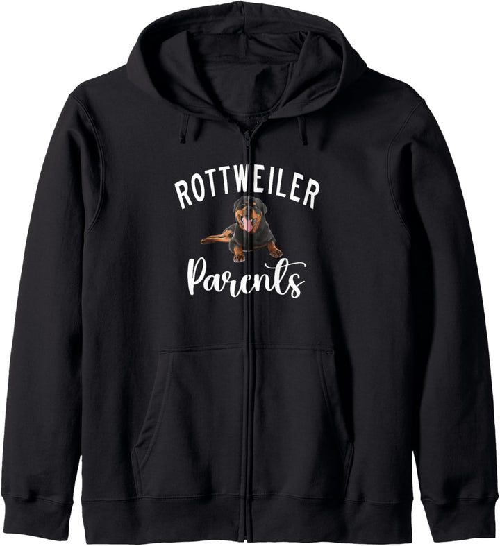Rottweiler-Eltern Kapuzenjacke