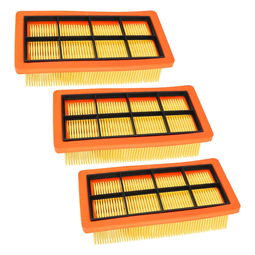 3 Stück Filter Zubehör für Kärcher AD 2 AD2 Battery AD 3 AD3 Premium AD 4 AD4 Premium AD3.200 AD3.00