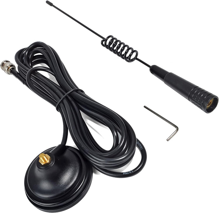 HYS 27 MHz magnetische Halterung Antenne CB Antenne kompatibel mit Cobra Midland Uniden Maxon Portab
