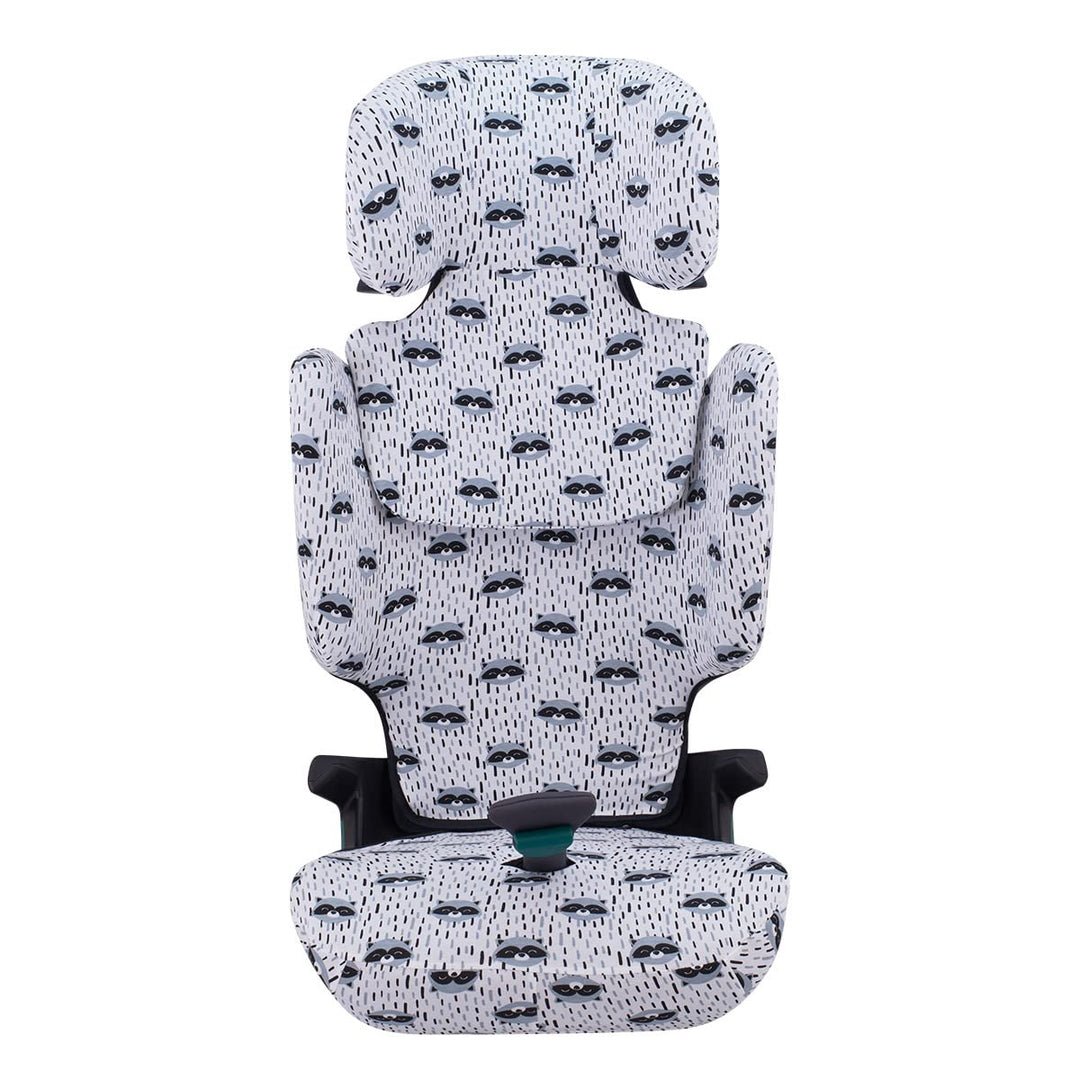 JYOKO KIDS Bezug kompatibel mit Britax Romer Kidfix, aus Baumwolle (Romer Kidfix I-SIZE, RACCOON), R