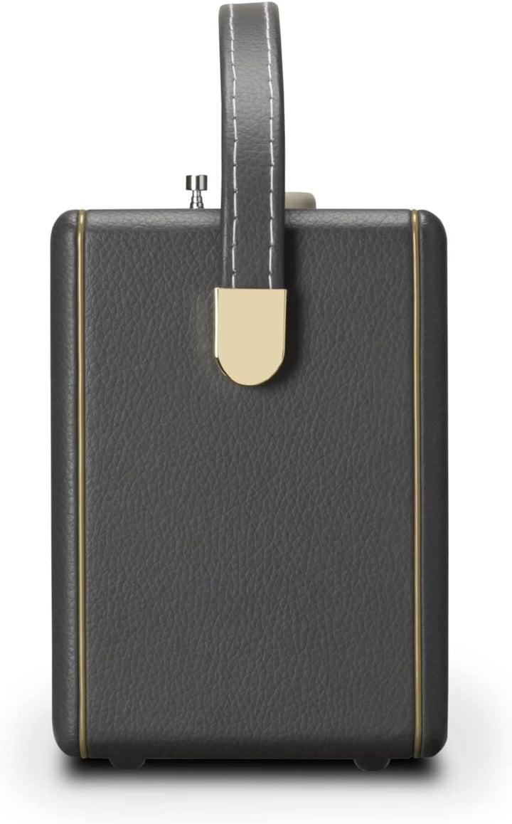 Roberts Revival iStream 3L Tragbares Radio, Dab+/FM/Bluetooth/WiFi, kohlegrau