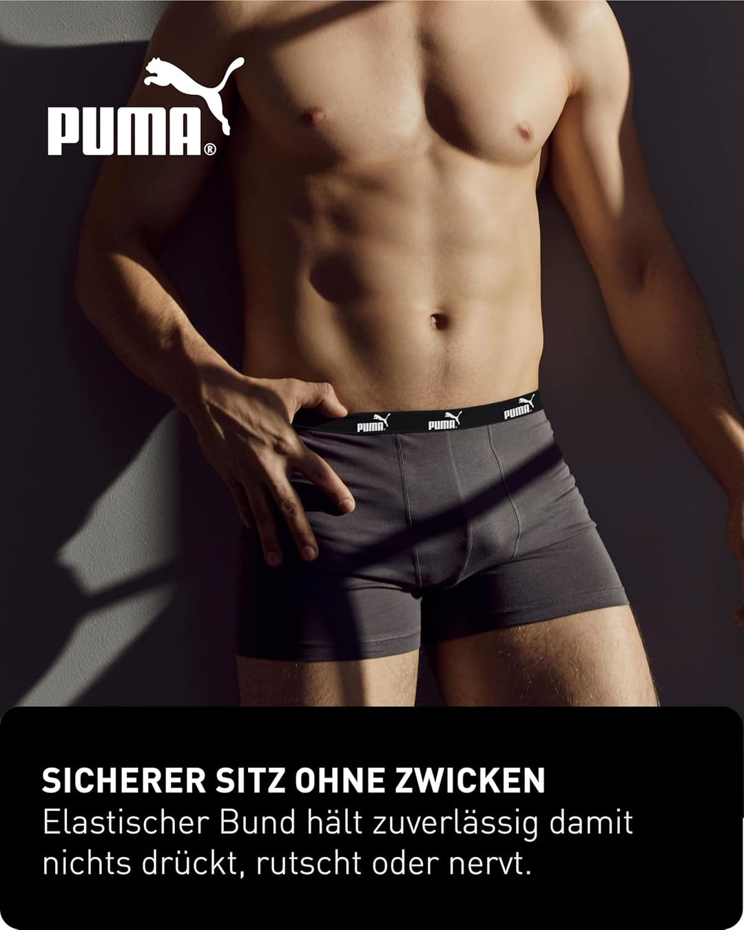 PUMA Boxershort 6er Pack Herren Basic Black Limited Edition Combo New Black S, Combo New Black S