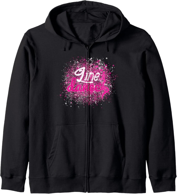 Line Dance - Geschenk für Line Dancer Kapuzenjacke