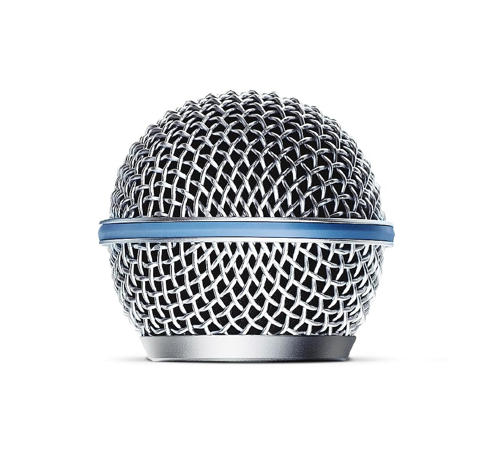 Shure RK 265G Ersatzkorb für Beta 58 Mikrofon, Silber/Grau, BETA 58