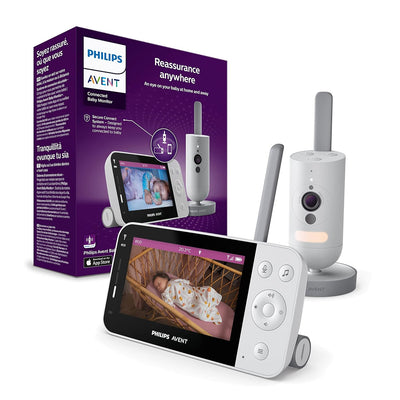 Philips Avent Connected Videophone SCD923/26, Babyphone mit Full HD-Kamera und Secure Connect-System