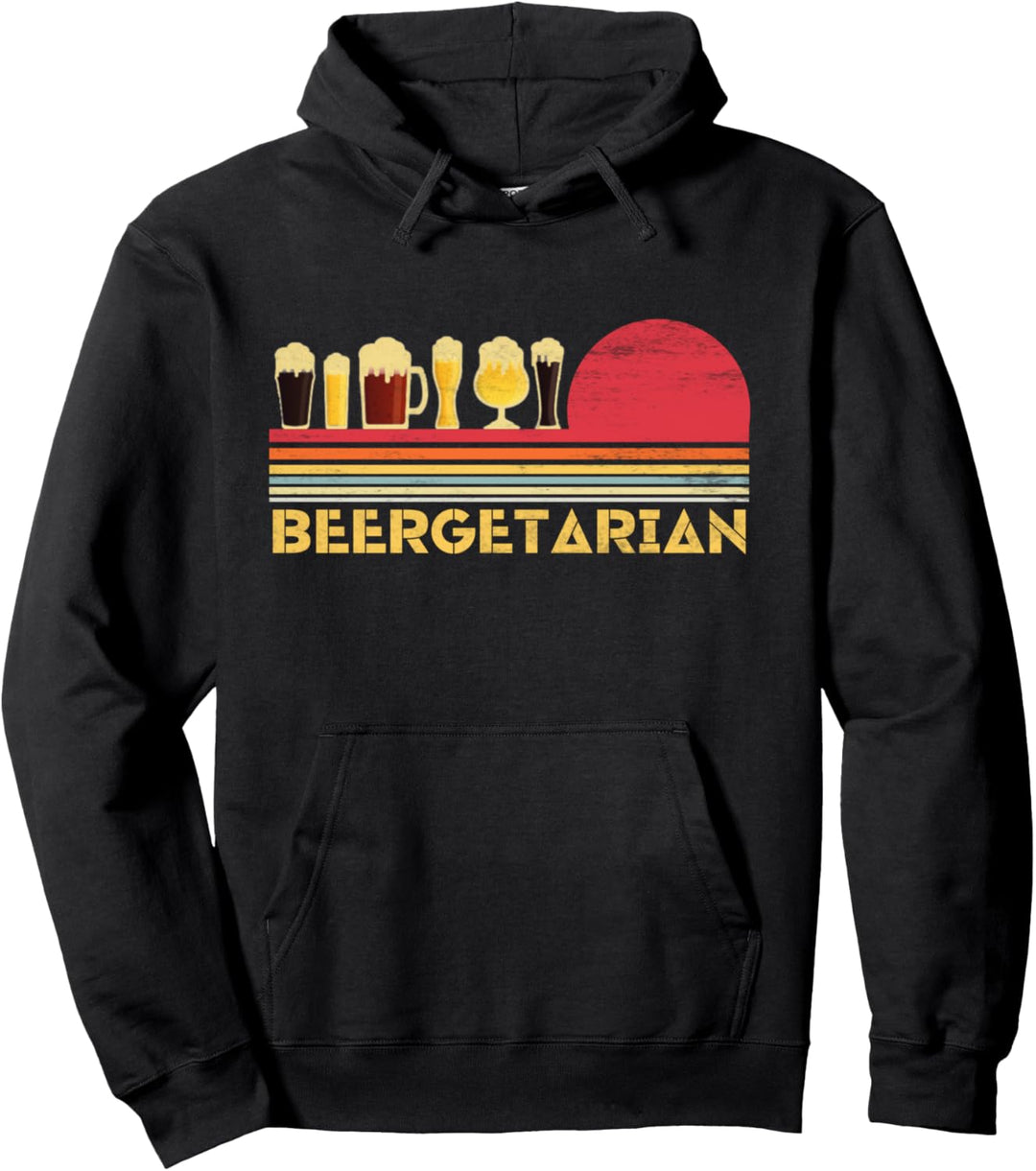 Beergetarian Handgemachtes Bier Männer Vatertag Lustiges Pullover Hoodie