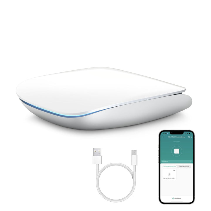MIUCDA Tuya Zigbee Gateway Hub, Bluetooth und Tuya ZigBee Hub für Hausautomation Smart Gateway Bridg
