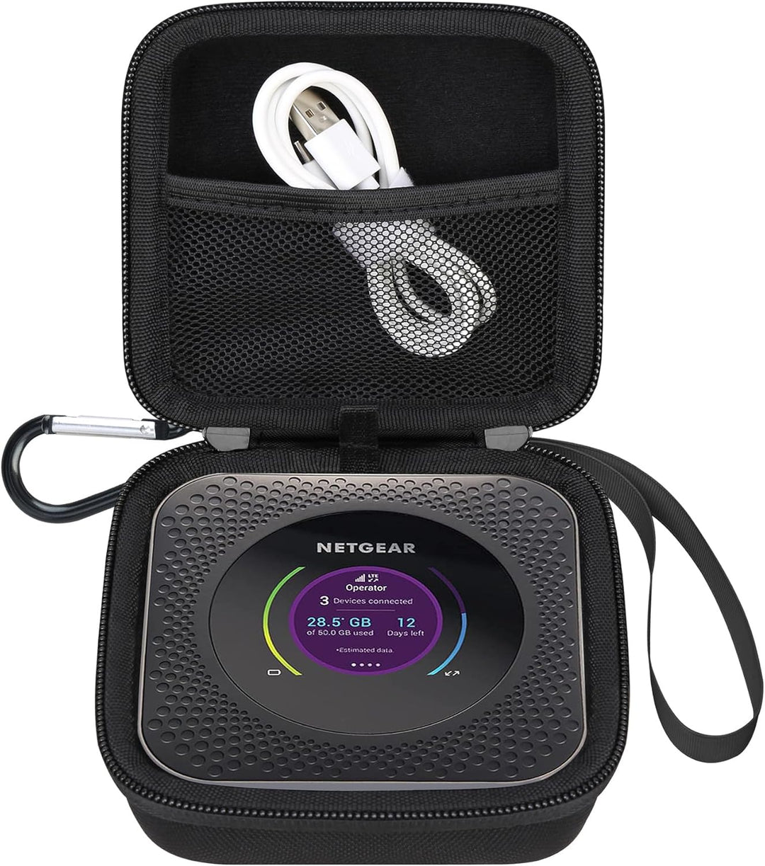 Elonbo Tragetasche für NETGEAR Nighthawk M1 MR1100,M5 MR5200,M6,M6 Pro MR6500 5G Wireless WiFi Mobil