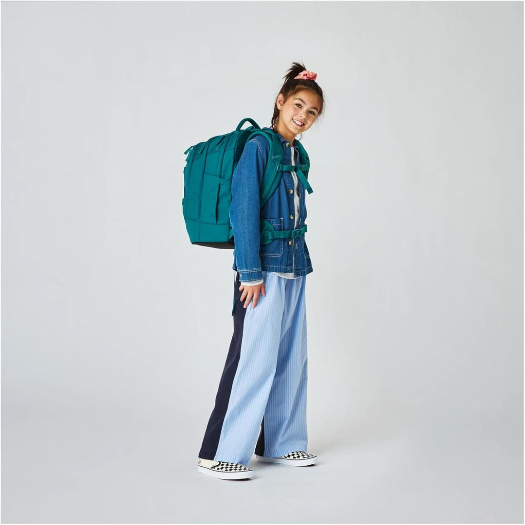 Satch Pack ab 5. Klasse ergonomisch 30L Stauraum standfest Organisationstalent Einheitsgrösse Deep P