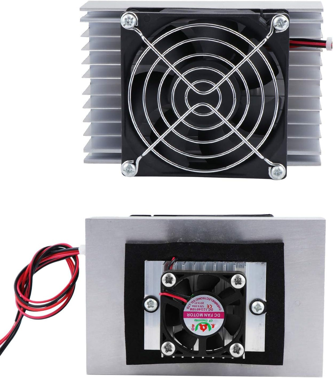 HSEAMALL Thermoelektrisches Peltier-Kühlsystem mit Halbleiter-Kühlsystem, 12 V, Gleichstrom, Leitmod