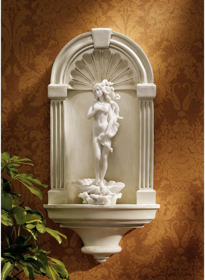 Design Toscano Klassische Wandnische im europäischen Stil - Mittel Medium Einzelbett, Medium Einzelb