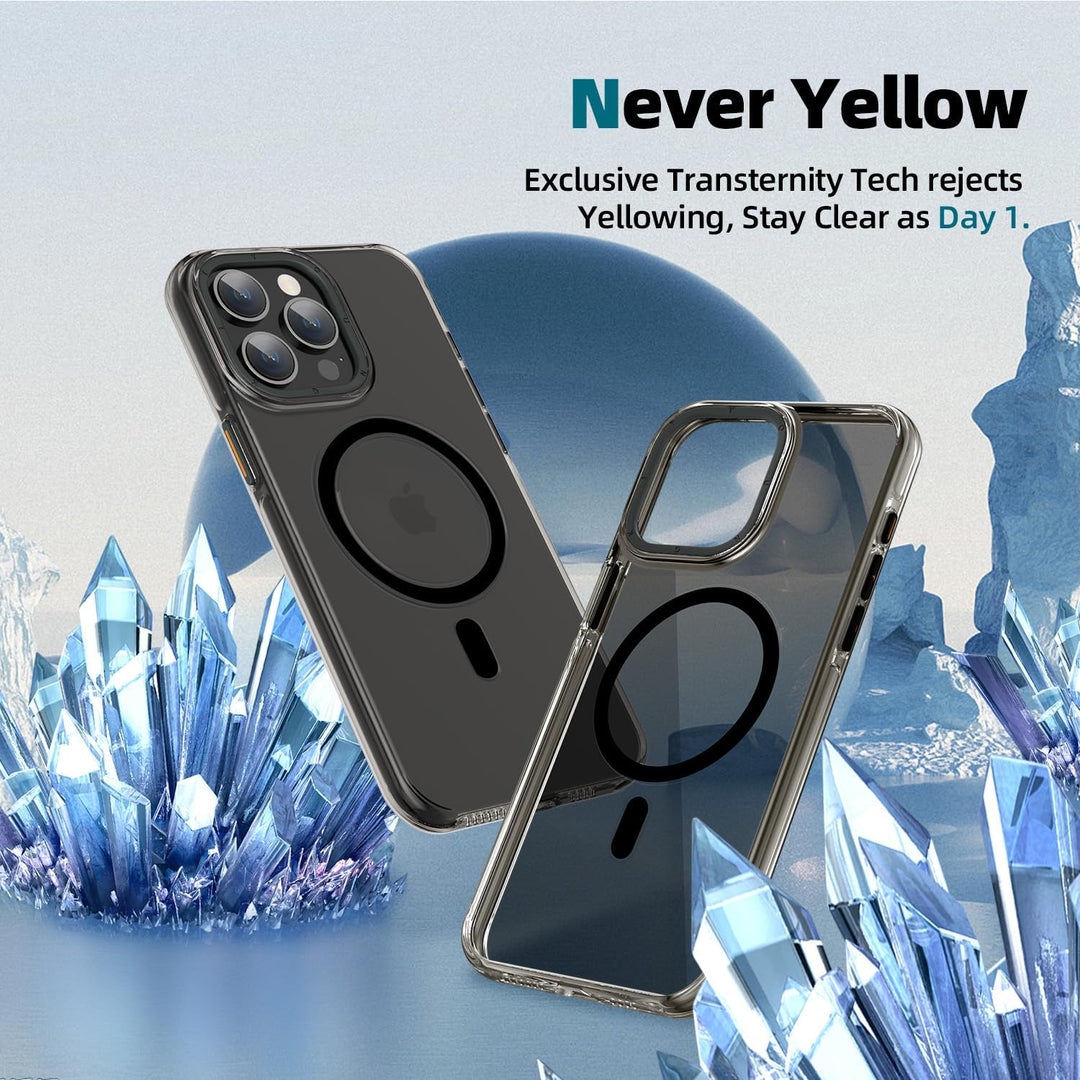 YOUNGKIT Schutzhülle für iPhone 15 Pro hülle丨kompatibel mit Magsafe丨 stossfest丨 Schutz in Militärqua