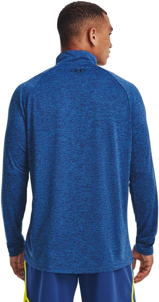 Under Armour Herren Tech 2.0 1/2 Zip Warmup Tops (1er Pack) S Blue Mirage, S Blue Mirage