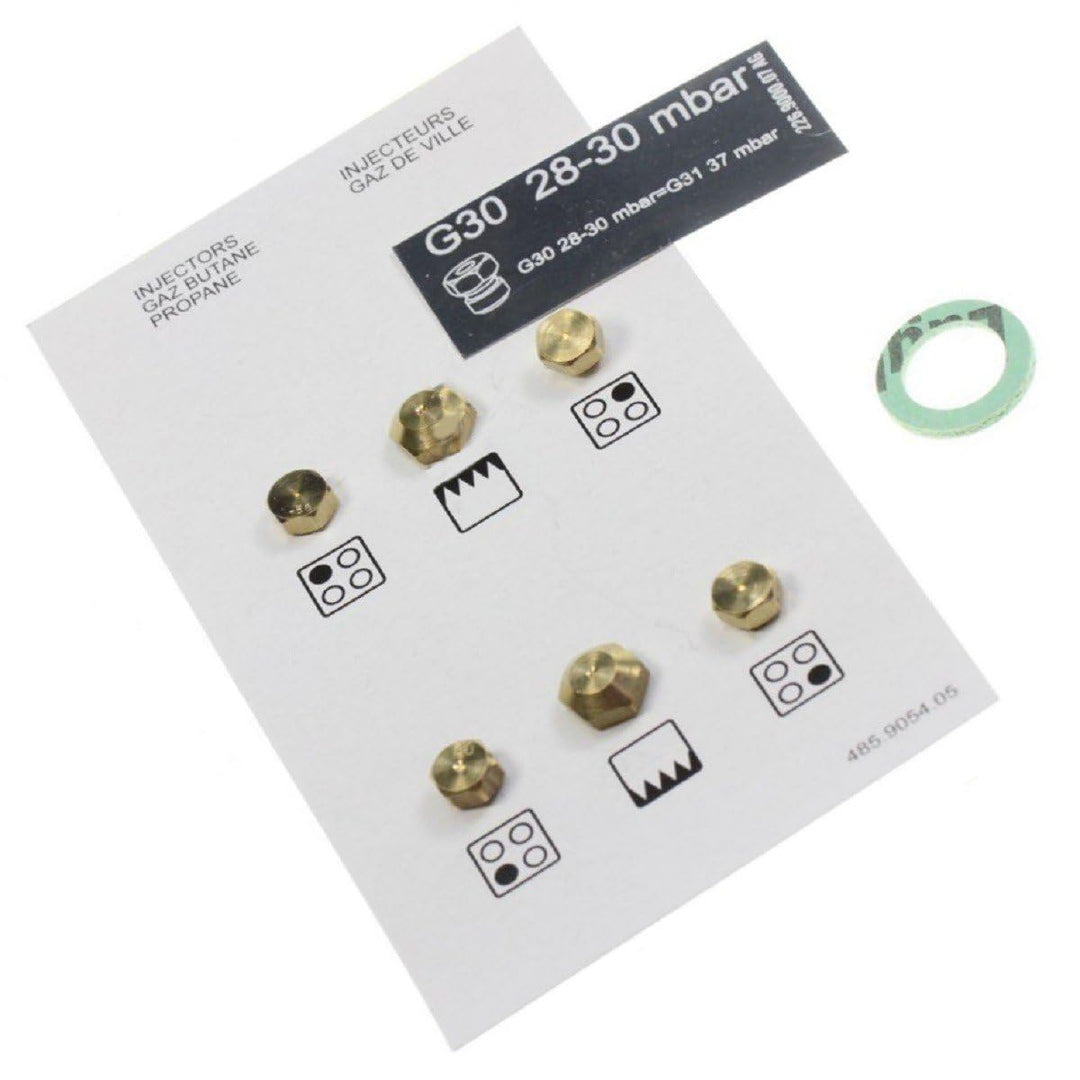 Beutel, Einspritzdüsen, Butan/Propan-Gas, 8 mm, für Backofen, Herd 4431910026 Beko