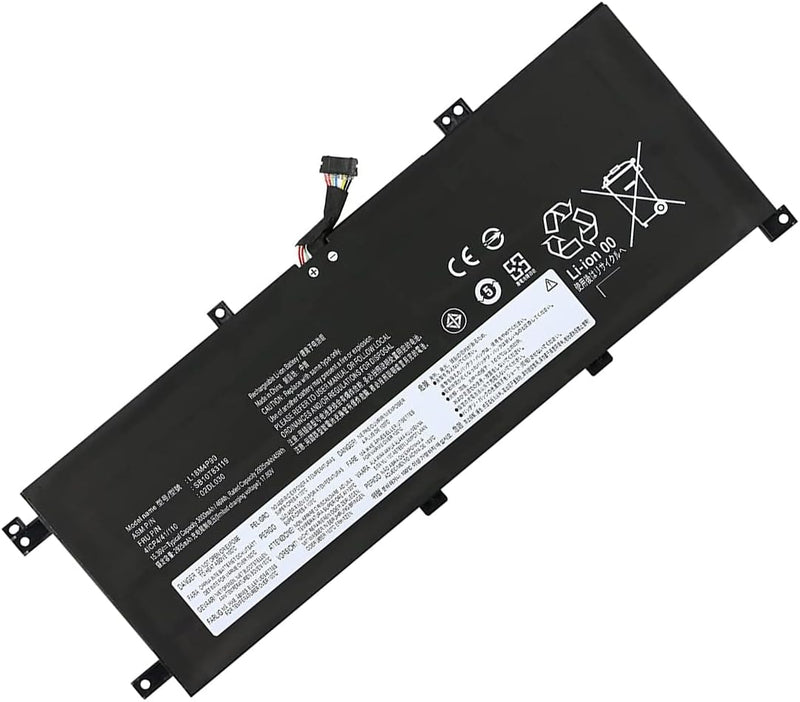 XITAIAN 15.36V 46Wh 2985mAh 02DL031 L18C4P90 SB10T83120 Ersatz Laptop Akku für Thinkpad l13, l13 Yog