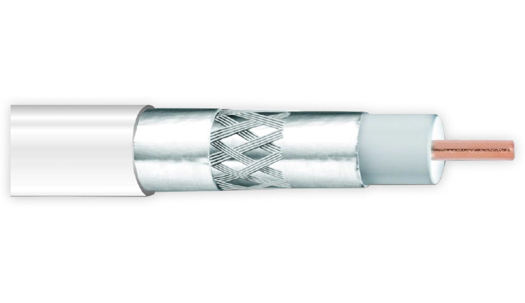 Ankasat SK 120dB - 100m CPR - 120 dB Koaxial Sat Kabel 3-Fach geschirmt 100 Meter Stahl-Kupfer Innen