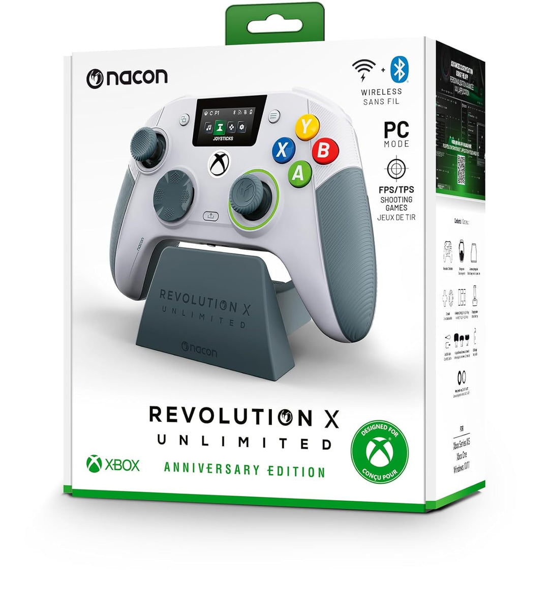 NACON Revolution X Unlimited Jubiläumsedition – Kabelloser High-Precision-Controller für Xbox Series