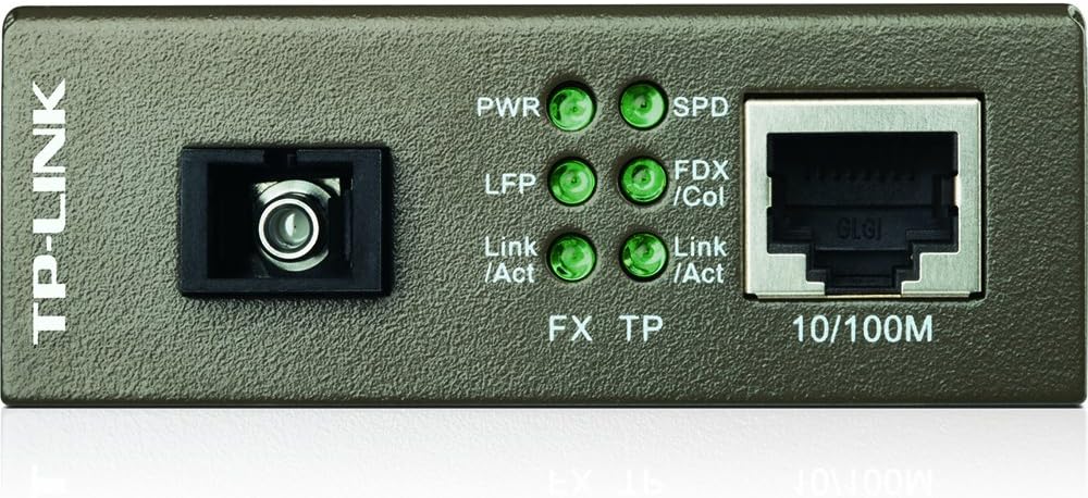 TP-Link 10/100Mbps WDM Media Converter (MC111CS)