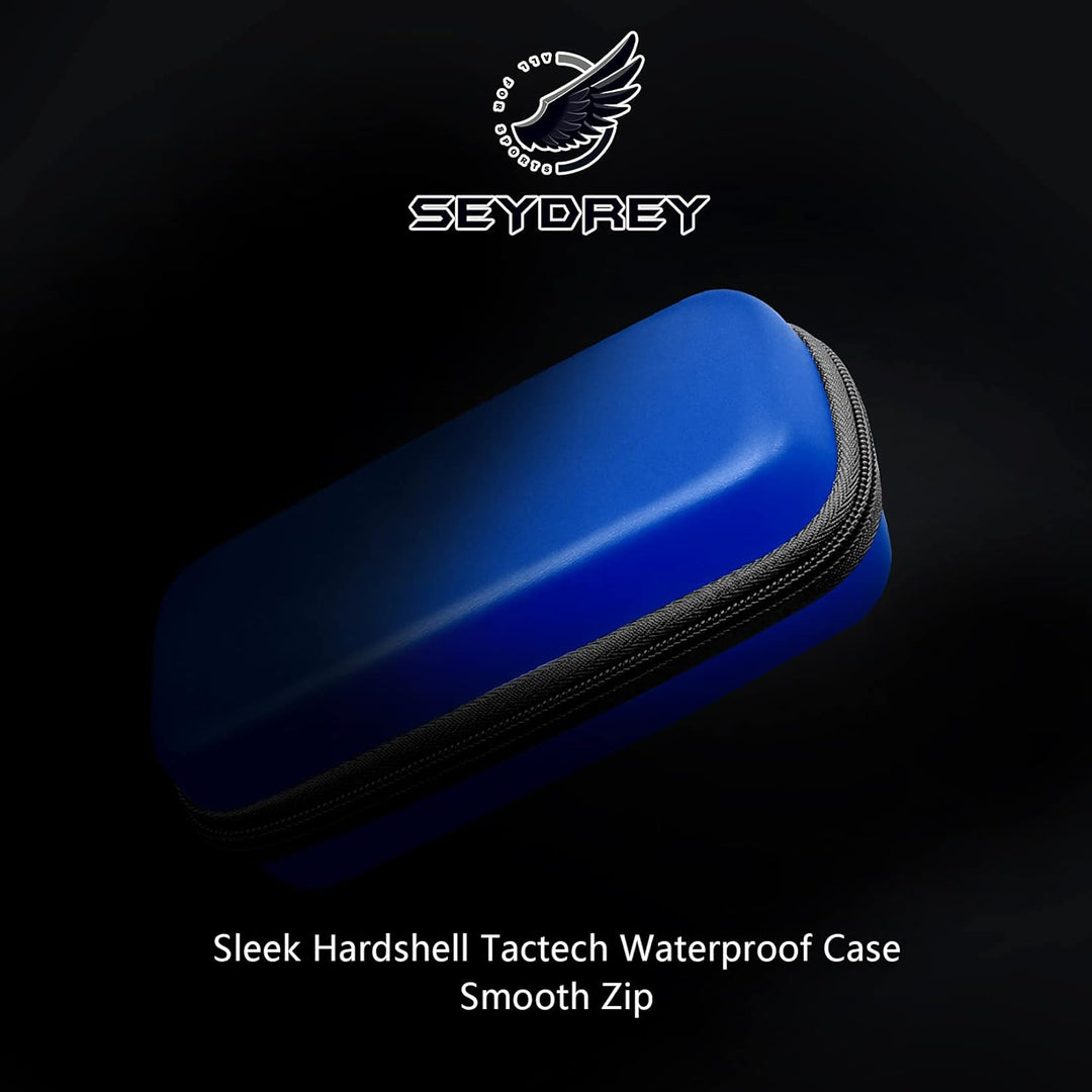 Seydrey Dart Tasche Dartpfeile Dart Zubehör für 6 Stück Dartpfeile mit Kunststoffspitze Dart Hülle f