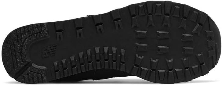 New Balance Herren 574v2 Turnschuh 43 EU Schwarz Triple Black Ete, 43 EU Schwarz Triple Black Ete