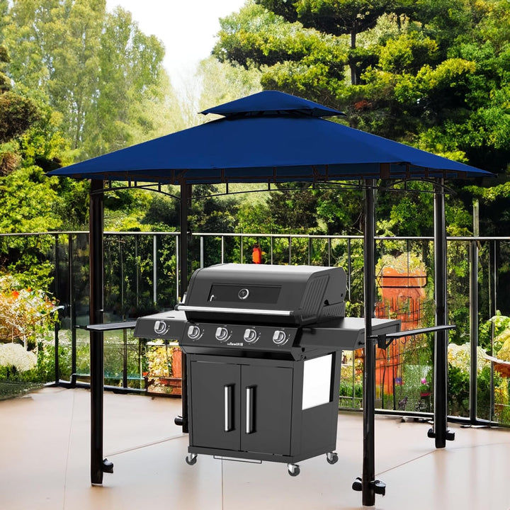 freigarten.de Ersatzdach für Pavillon Grill 2.4[m] x 1.5[m] Meter Sand Antik Pavillon Wasserdicht Ma