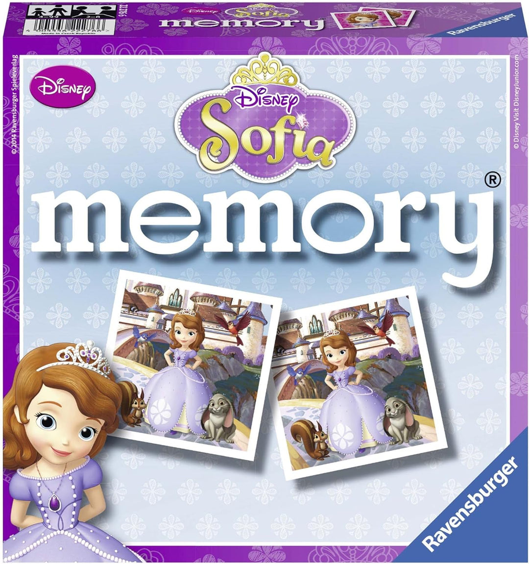 Disney Sofia (Kinderspiel), Memory