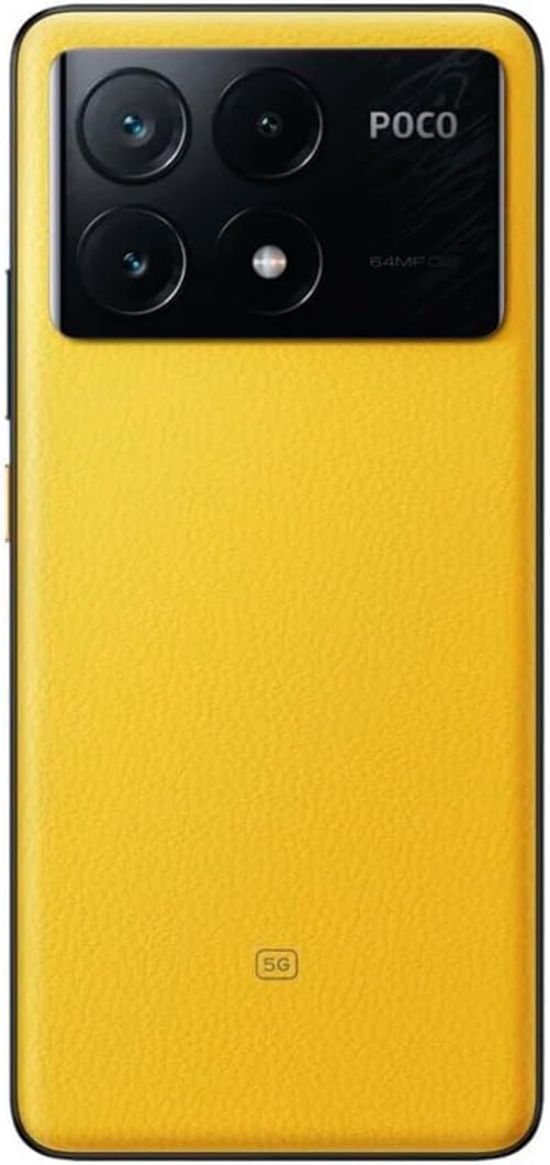 Poco X6 Pro 5G 16,9 cm (6.67") Double SIM USB Type-C 12 Go 512 Go 5000 mAh Jaune