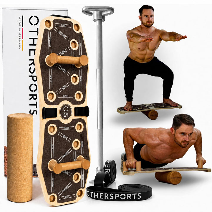 Sportboard 3 - Gleichgewichtstrainer für mehr Kraft & Gesundheit – Effektives Balance Training Equip