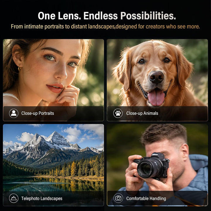 VILTROX 75mm F1.8 EVO E Mount Kamera Objektiv kompatibel mit Sony E Camera Lenses APS-C mit Grosser