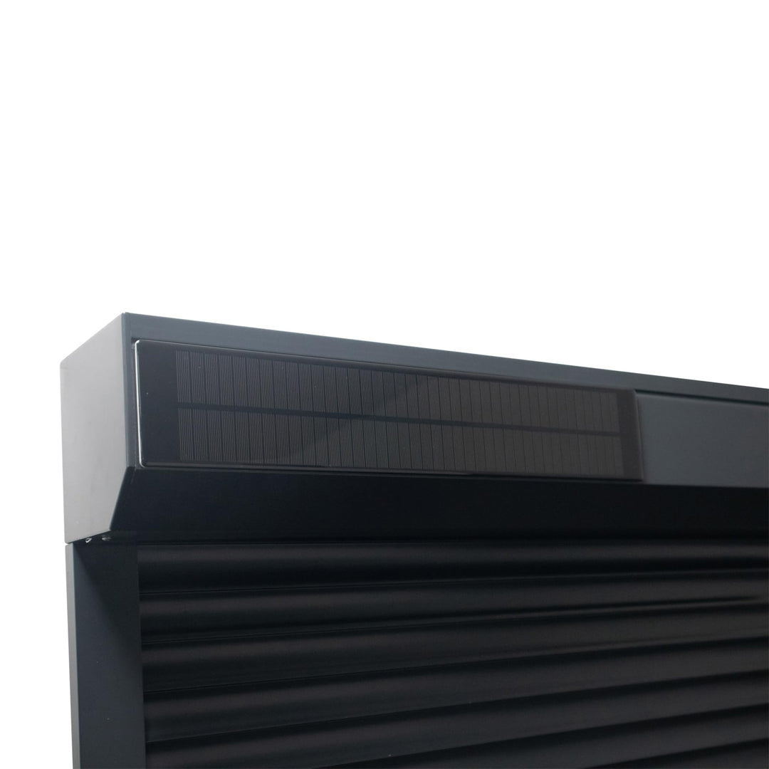 VOLL® Solarpanel Plus für Rolladen/Markisen Antrieb - Mini Generator für elektrisch Rohrmotor/Rollla