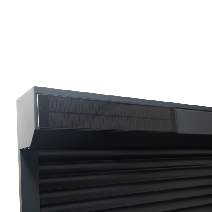 VOLL® Solarpanel Plus für Rolladen/Markisen Antrieb - Mini Generator für elektrisch Rohrmotor/Rollla