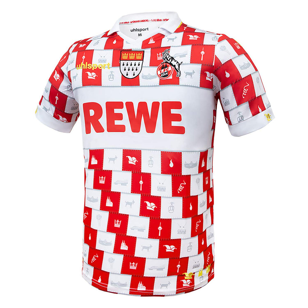 uhlsport 1. FC Köln Karnevalstrikot 2020/2021 Herren, Weiss