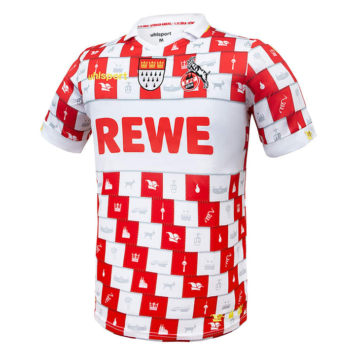uhlsport 1. FC Köln Karnevalstrikot 2020/2021 Herren, Weiss