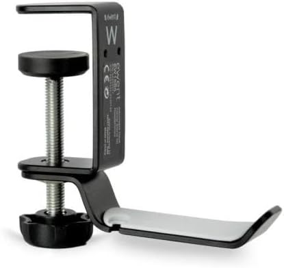 Ewent Gaming Headphone Stand, Universal Headphone Stand, Multifunction Adjustable 360 Rotating Arm w