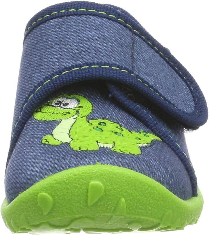 Superfit Jungen Spotty Niedrige Hausschuhe 18 EU Blau 8000 40, 18 EU Blau 8000 40