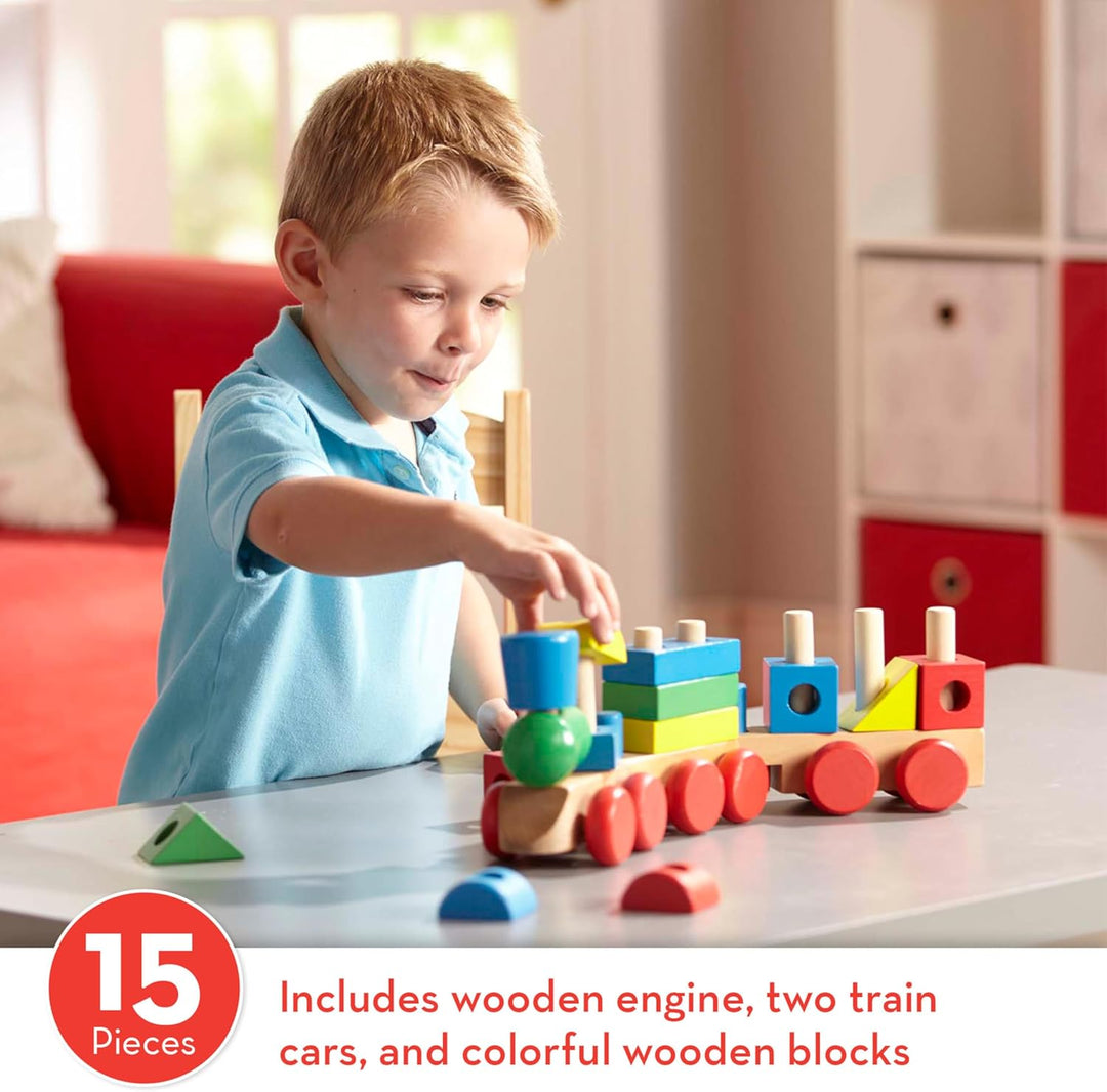 Sablon 572 - Melissa & Doug - Steck-Lokomotive (18-teilig)